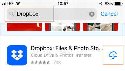 install dropbox